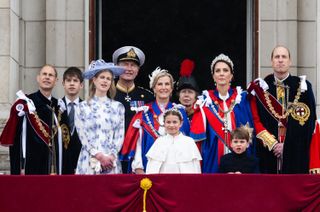 Lady Louise joins her family on the Buckingham Palace balcony