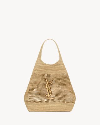 Saint Laurent, Icare Bag in Raffia