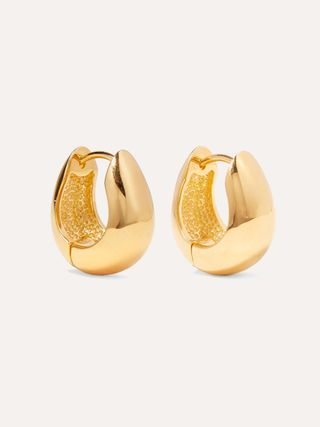 + Net Sustain Gold Vermeil Hoop Earrings