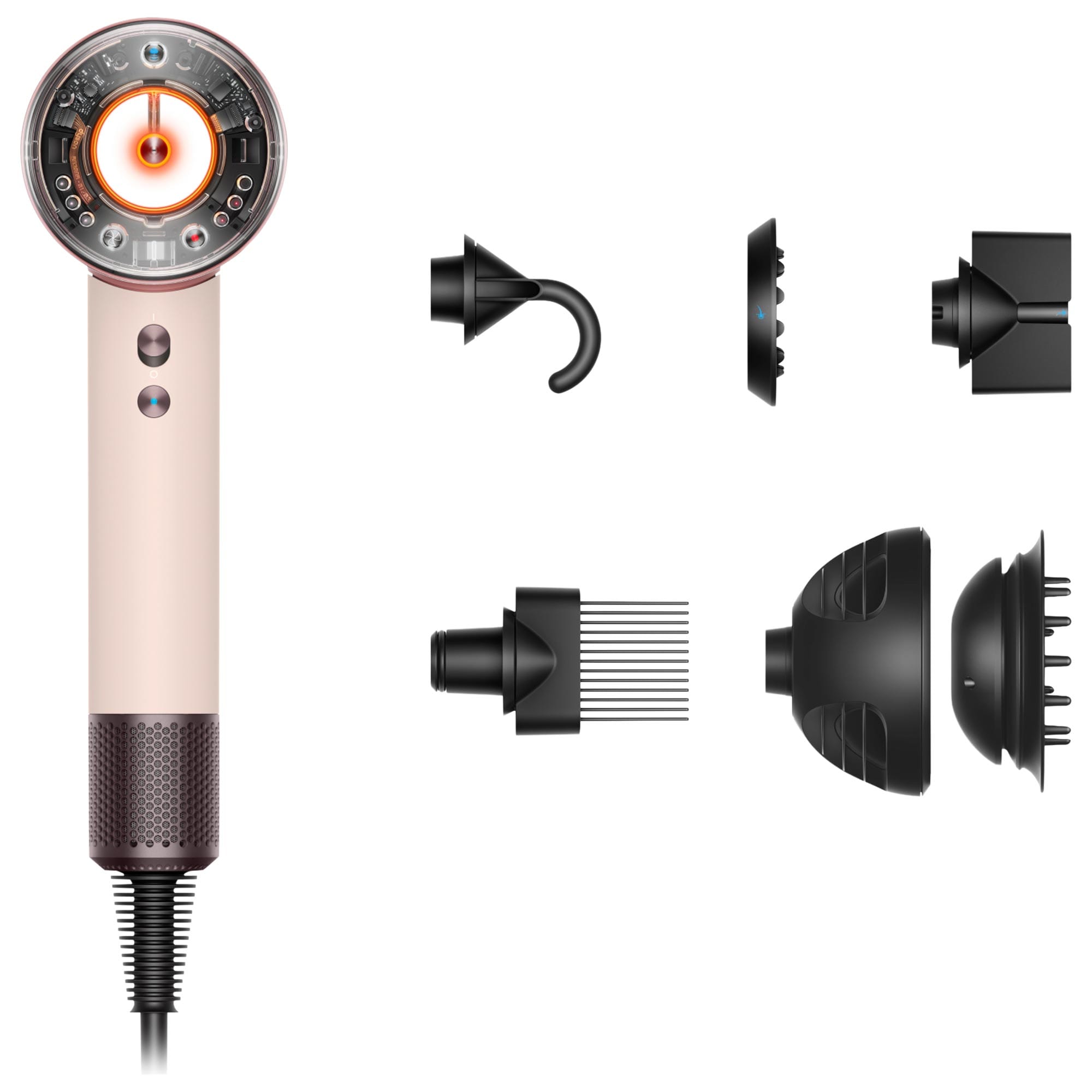 Supersonic Nural&amp;trade; Hair Dryer in Ceramic Pink