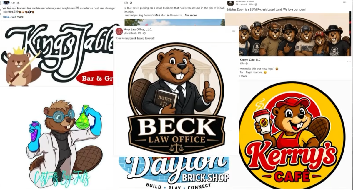 Buc-ee's logo design spoofs in Ohio