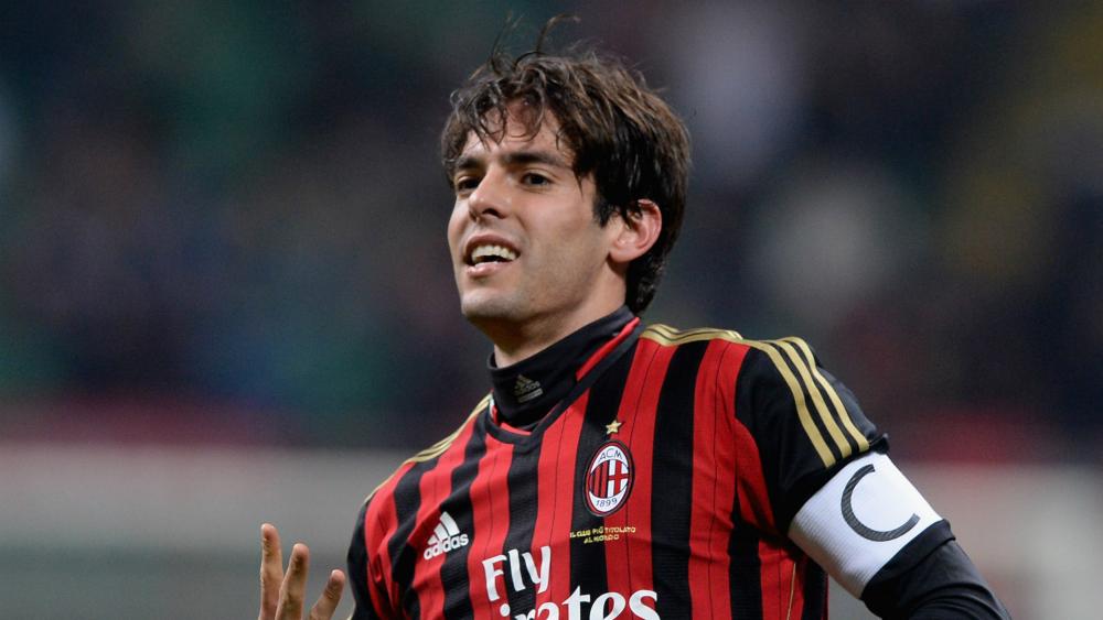 Kaká Leite played for Milan in most of his career