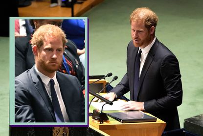 Prince Harry&#039;s ‘tension and anxiety’ - Prince Harry, the Duke of Sussex delivers remarks to the General Assembly during the Nelson Mandela International Day at the United Nations Headquarters on July 18, 2022 in New York City.