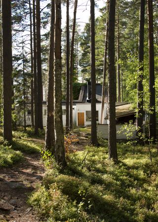 Experimental House in forest