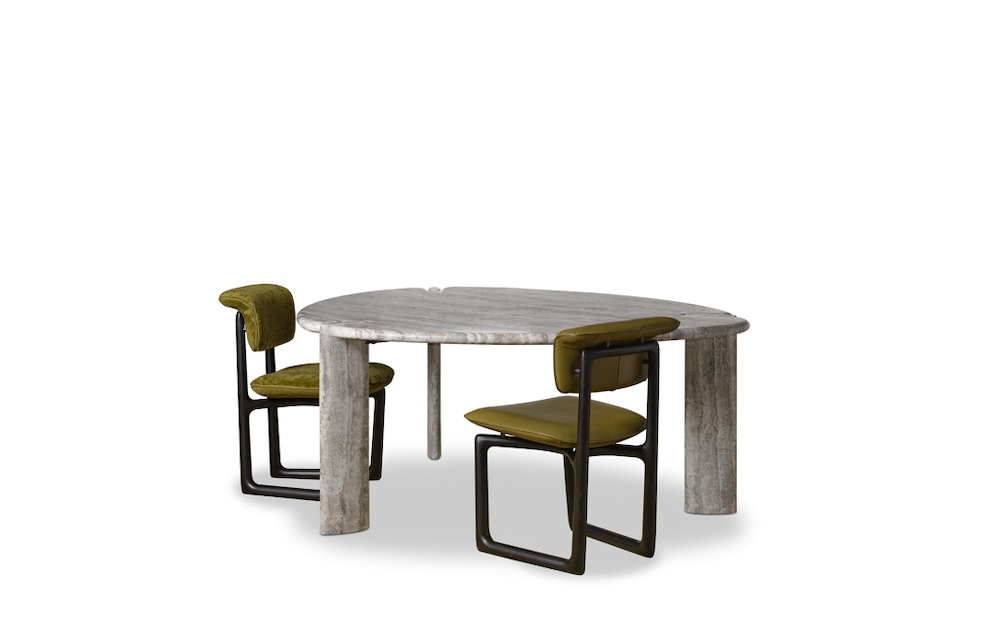 Milan Design Week Baxter Isamu stone table