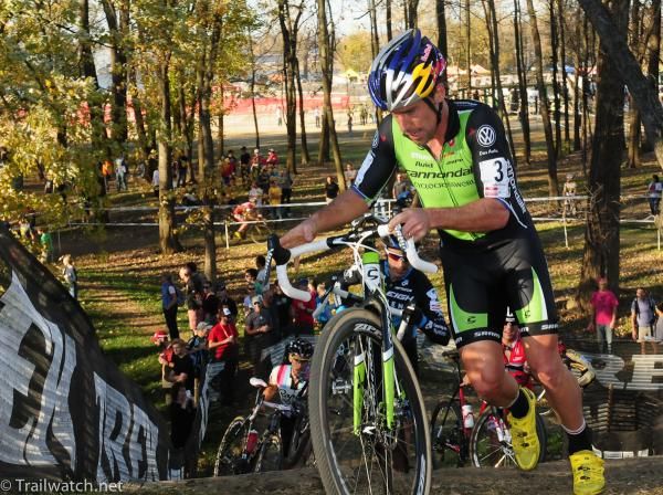 Tim Johnson (Cannondale) bridged up to the chase group