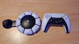 Hands-on picture of the PlayStation Access controller