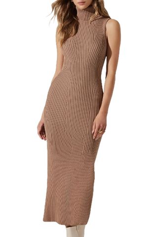 Channary Rib Midi Sweater Dress