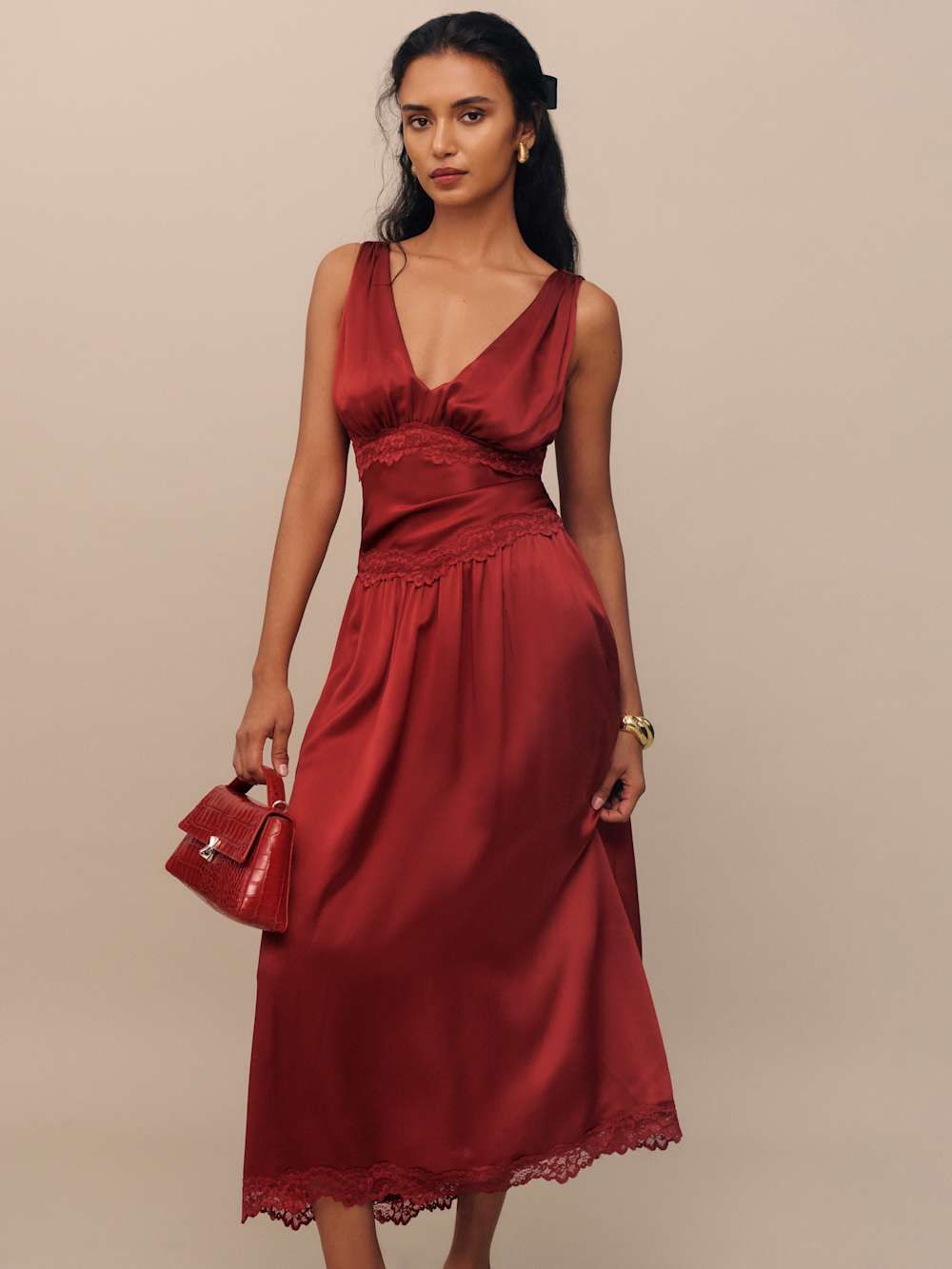 Stasia Silk Dress