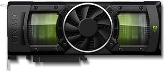 This was one of the color schemes that Nvidia was originally playing with for GeForce GTX 690