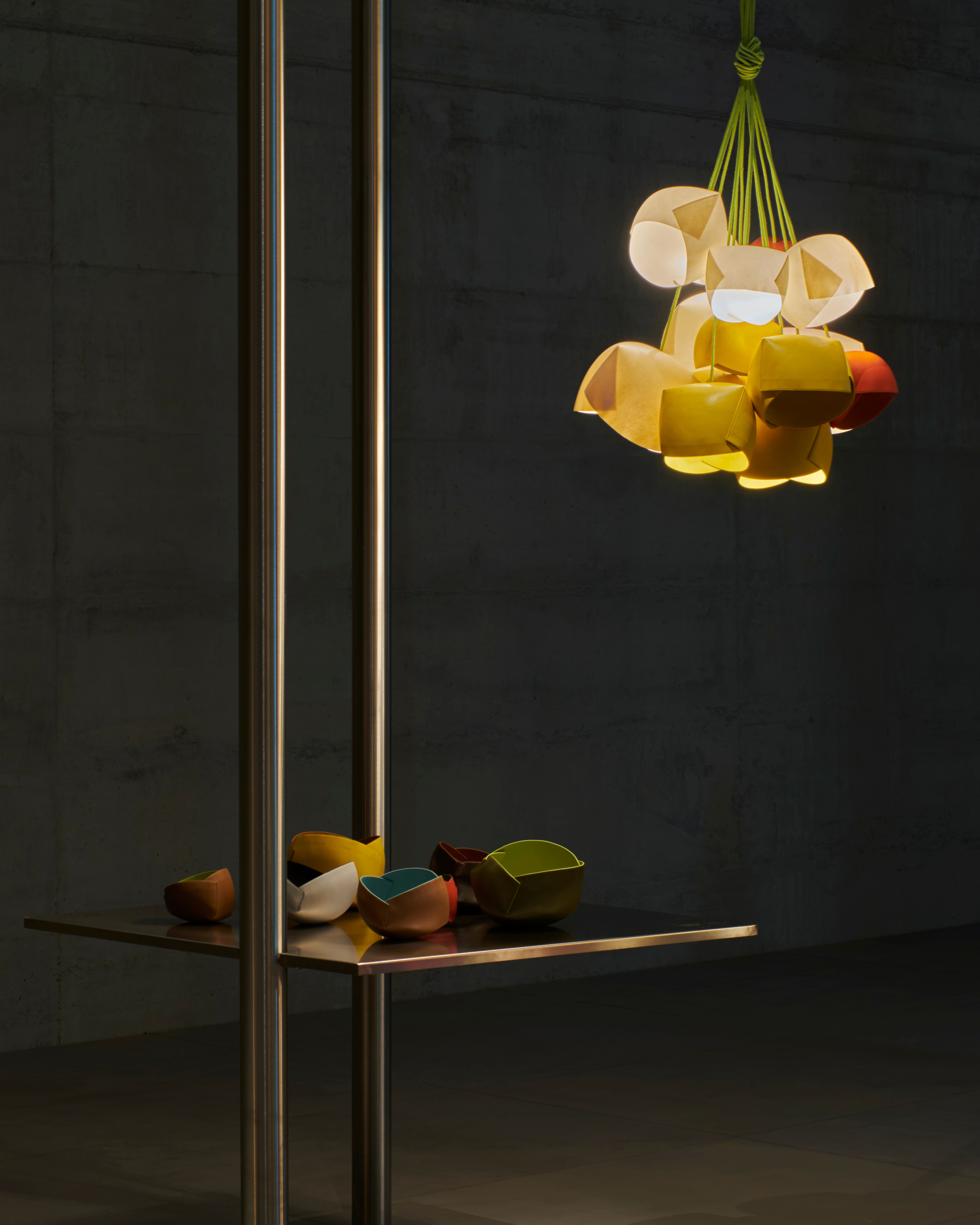 Loewe Lamps installation at Salone Del Mobile