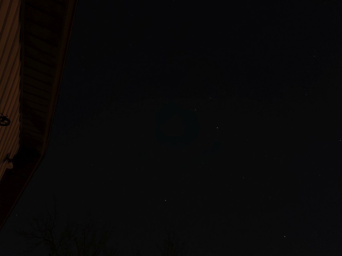 Nothing Phone 3a Pro astrophotography expert mode.