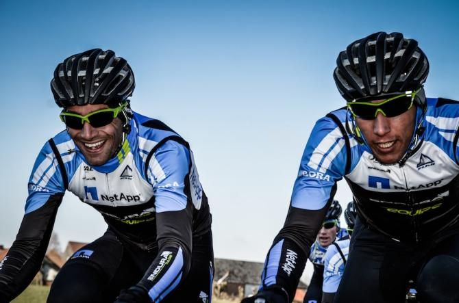 NetApp-Endura riders train