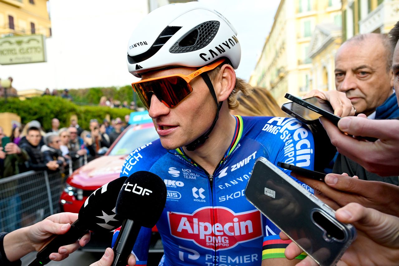 'I can't hold my handlebars properly anymore' – Mathieu van der Poel sheds light on the crash and injury which left him out of the running at Milan-San Remo