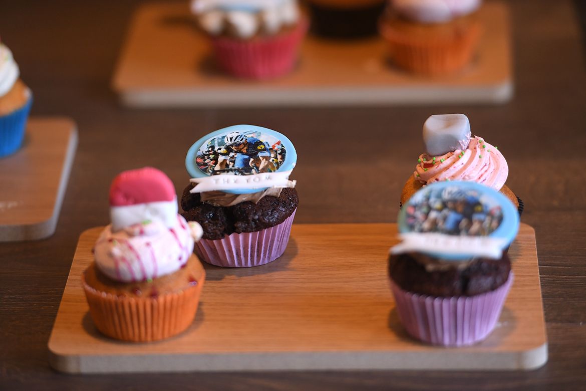 Cupcakes that Boonen will not eat before Paris-Roubaix