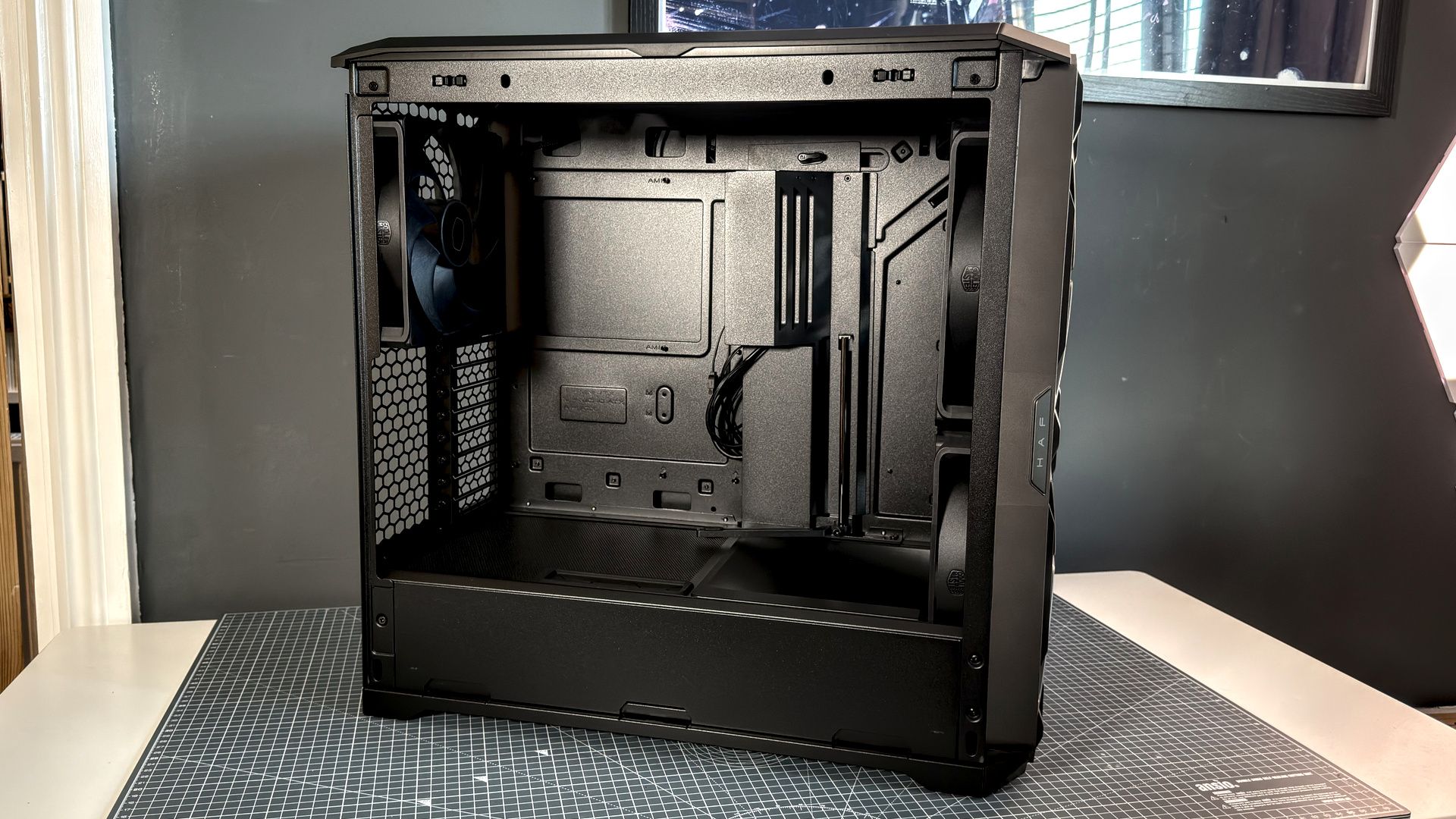 A Cooler Master HAF II 500 case as I build a PC into it.