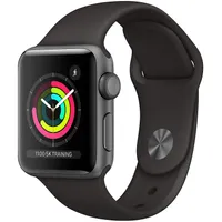 Apple Watch Series 3 (GPS, 38mm) - Space Grey Aluminum Case with Black Sport Band|&nbsp;was £197 | now £169 at Amazon (save £28)