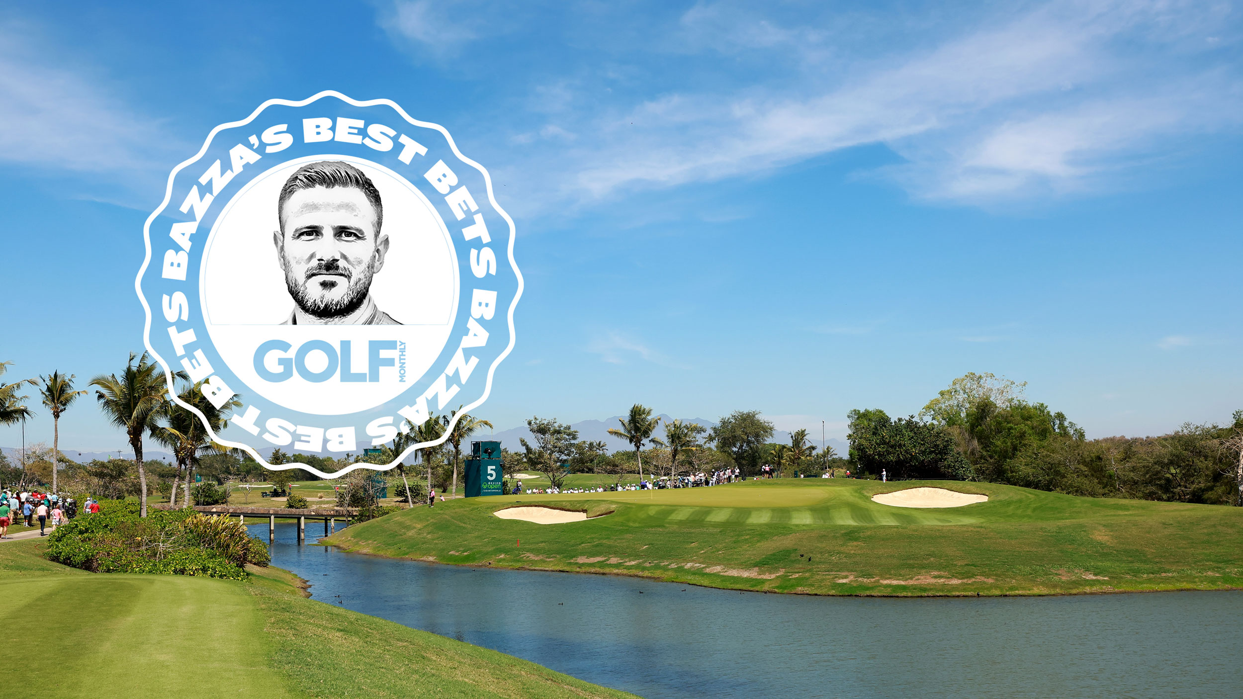 Mexico Open 2026 host venue, Vidanta Vallarta, with Bazza's Best Bet logo in the top left