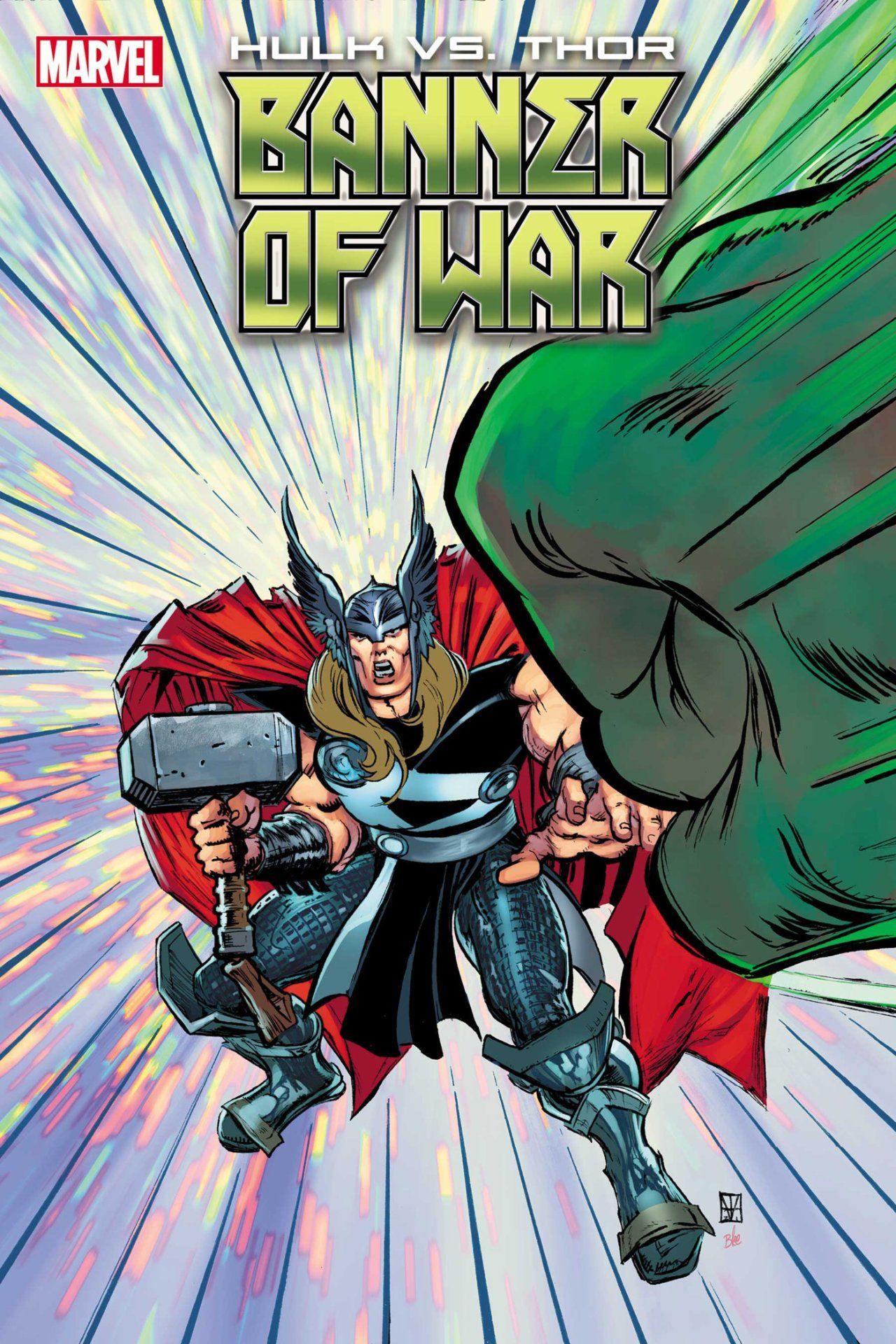 Hulk vs. Thor - Banner of War #1 covers