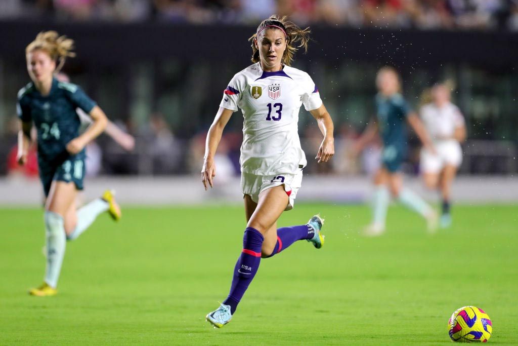 Alex Morgan of the U.S. national women&#039;s soccer team 