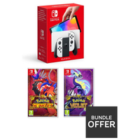Nintendo Switch OLED with Pokémon Scarlet and Violet Edition: £389 at Very