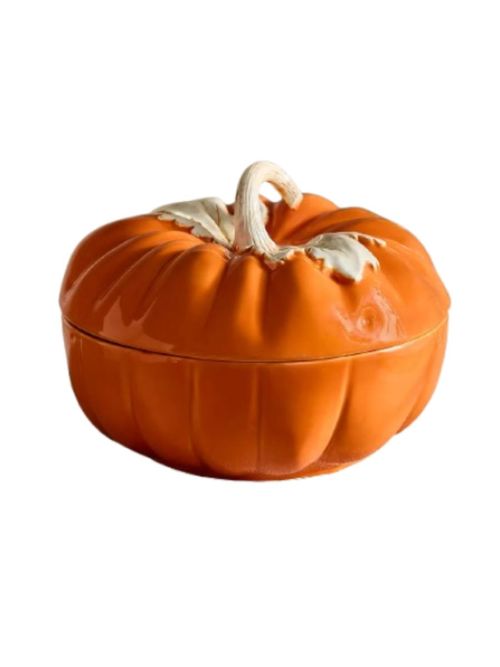 Pumpkin Ceramic Tureen