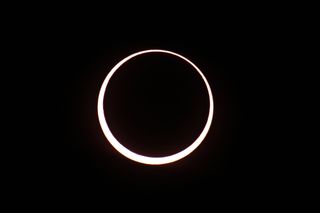 Annular eclipse from Grand Canyon National Park