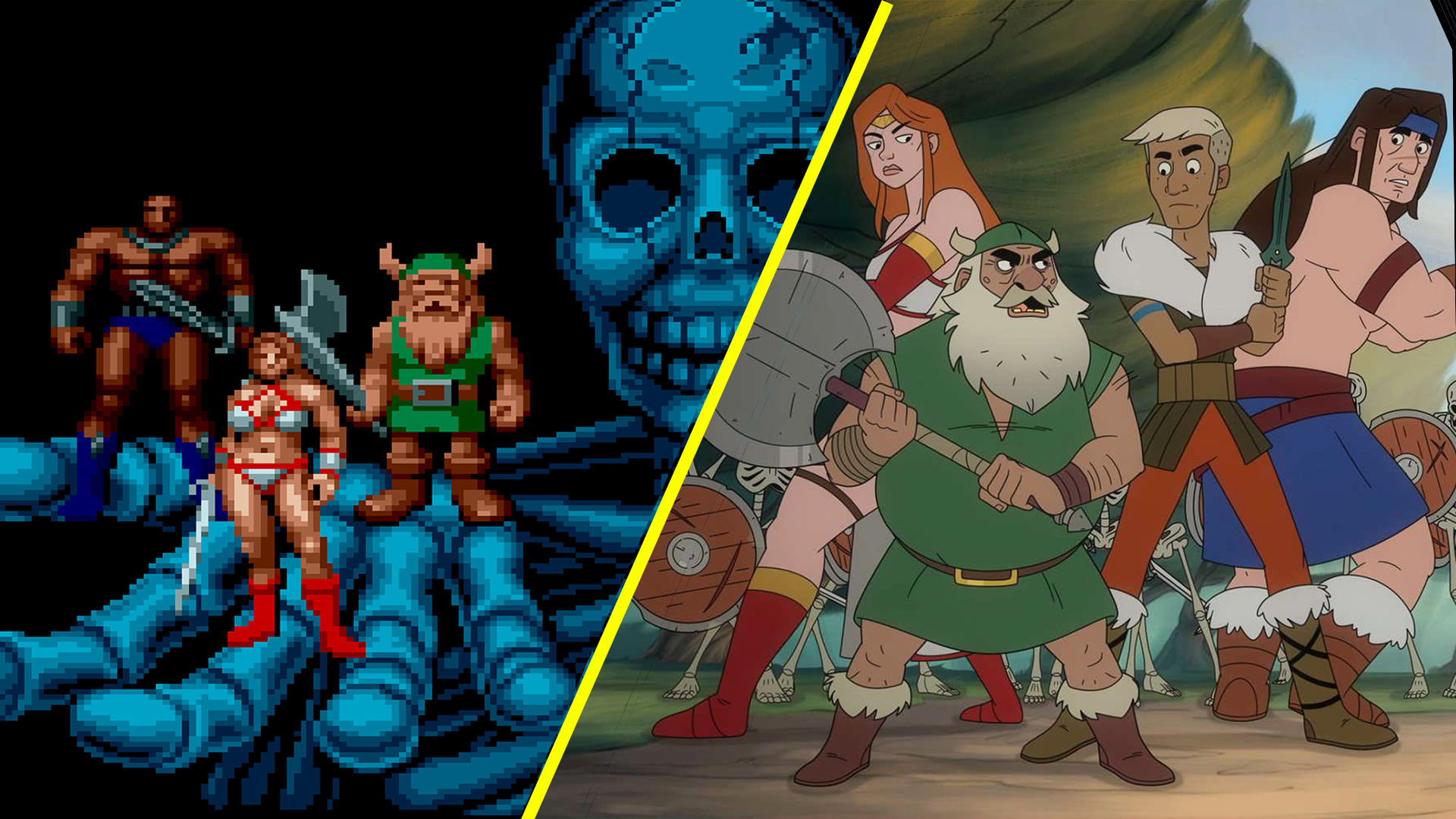 Golden Axe video game and animation