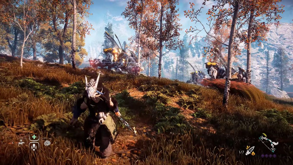 12 Minutes of Horizon: Zero Dawn Gameplay (with Commentary) 