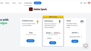 Adobe Spark Pricing