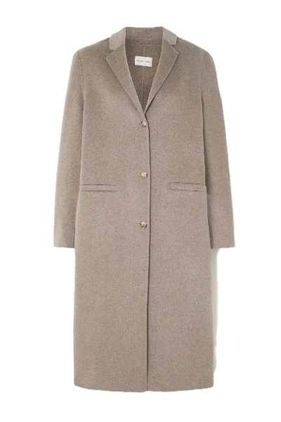 Wool and cashmere blend coat