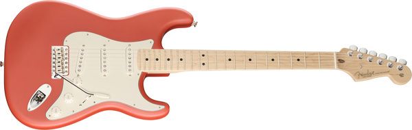 Thomann-exclusive American Stratocaster Fiesta Red Satin