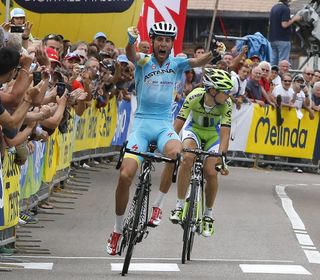 Vincenzo Nibali wins the Italian Road Race championships 2014