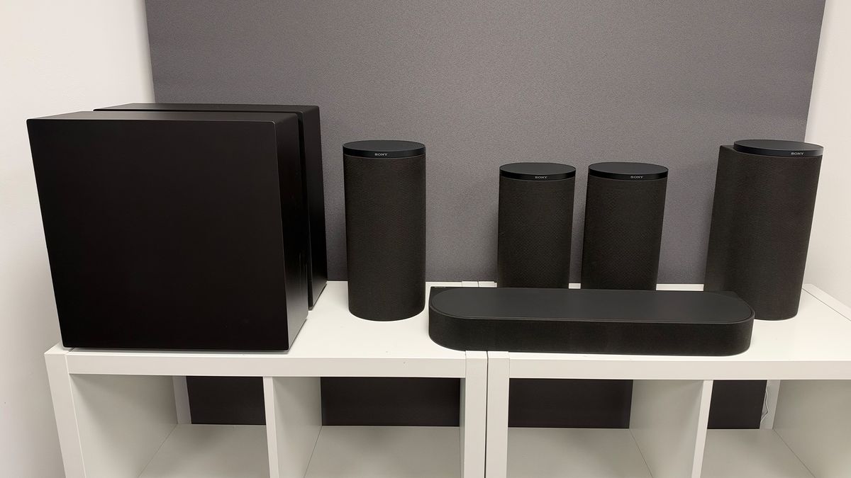 Sony Bravia Theatre Trio + Rear 9 and Sub 9 surround sound system
