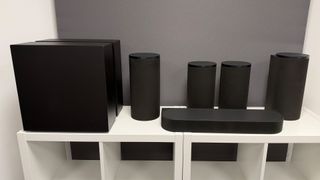 Sony Bravia Theatre Trio + Rear 9 and Sub 9 surround sound system