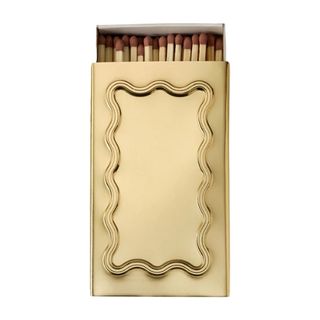 Brass Matchbox Sleeve, Wave