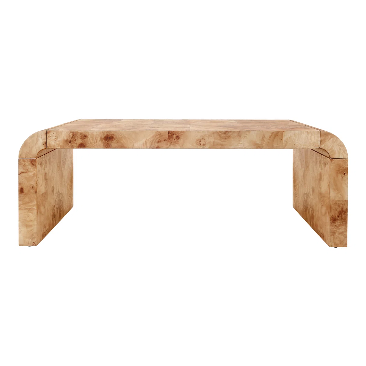 burlwood coffee table