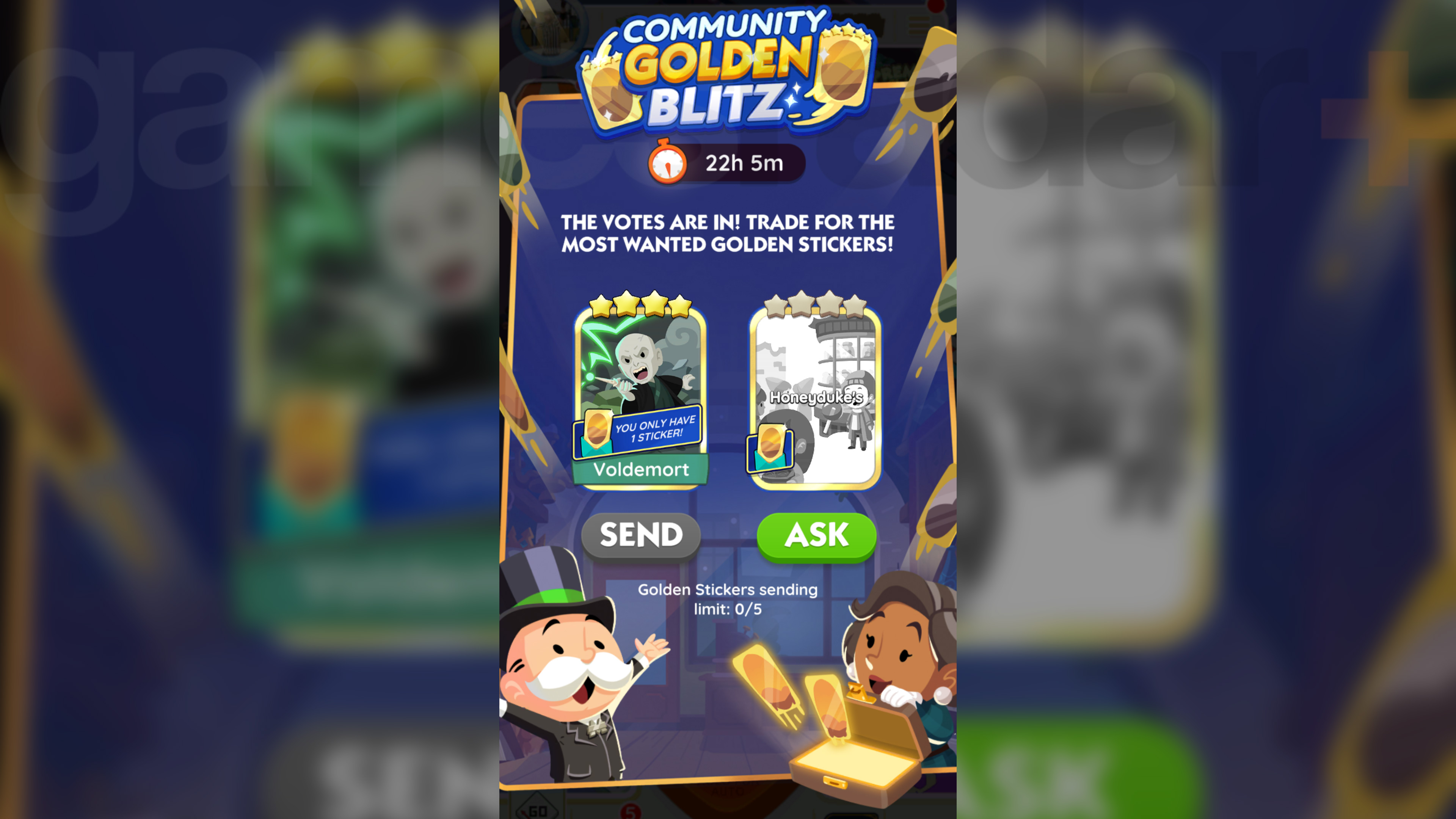 Monopoly Go Golden Blitz