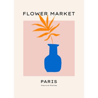 Paris Flower Market print Ink & Drop