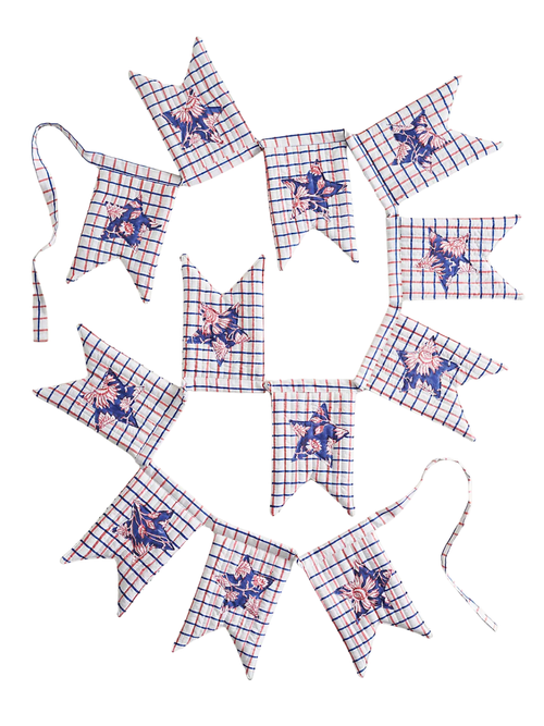 Americana Quilted Garland