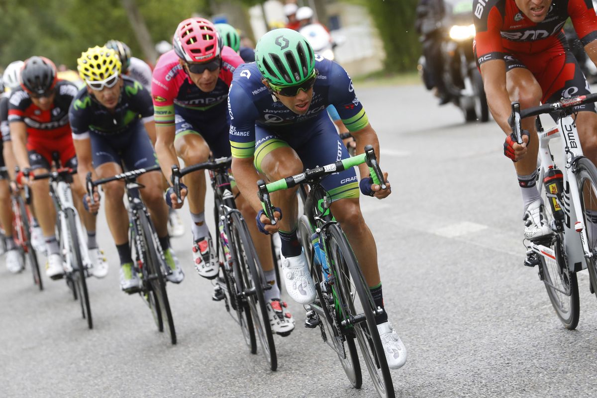 Michael Matthews in the breakaway