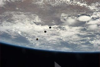 CubeSats Deployed From the International Space Station