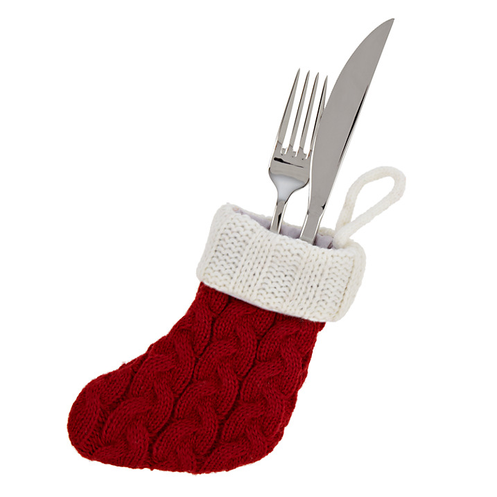 John Lewis Cutlery Christmas Stocking