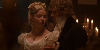 Anya Taylor-Joy in Emma dancing with Mr Knightley