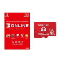 12 meses de Nintendo Switch online + tarjeta MicroSDXC 128GB: $102,98 $34,99 en Best BuyAhorra $85