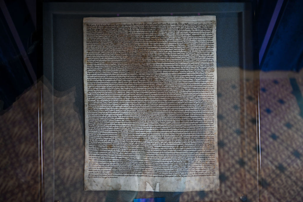 One of only four surviving Magna Carta documents from 1215