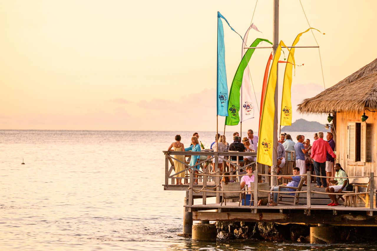 Basil&#039;s Bar in Mustique