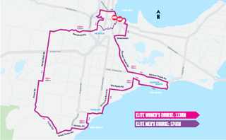 Cadel Evans Great Ocean Road Race map 2016