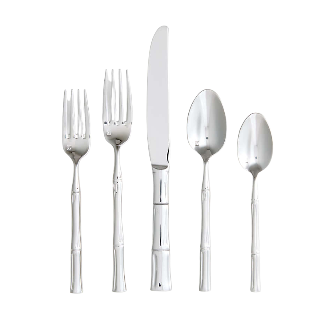 Crate&Barrel, Kyoto Mirror 5-Piece Flatware Place Setting