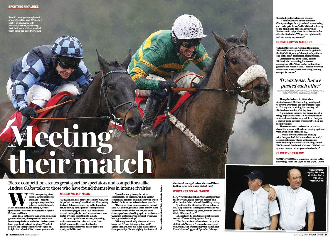 FT 3pp Great equestrian rivalrie